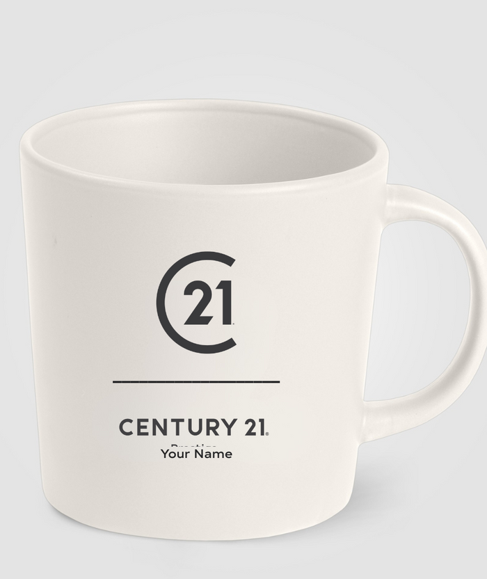 Milano - 12 oz. Matte Glazed Ceramic Mug - Personalized