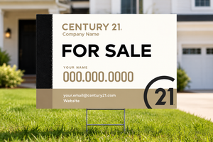 FOR SALE Yard Sign – 18" x 24" (without spikes supplied)