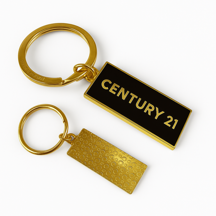 #RELENTLESS GOLD KEYCHAIN - Bag of 20