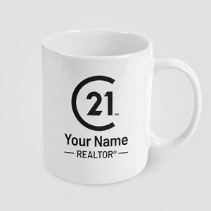 12oz Seattle White Classic Mug | Personalized