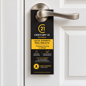 Door Hanger printed on 1 side | Personalized