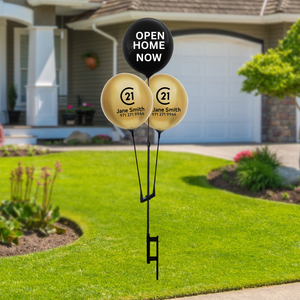 Cluster Balloon Display - 3 Balloons