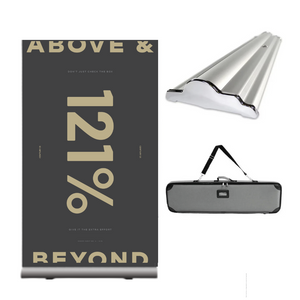 Above & Beyond Retractable Banner