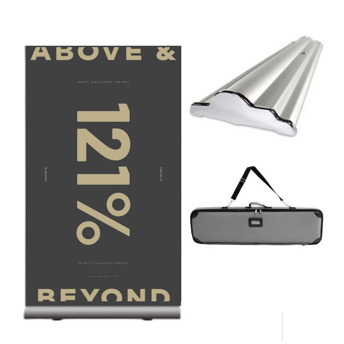 Above & Beyond Retractable Banner