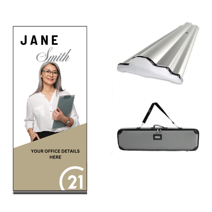 Free Style Retractable Banner - Personalized