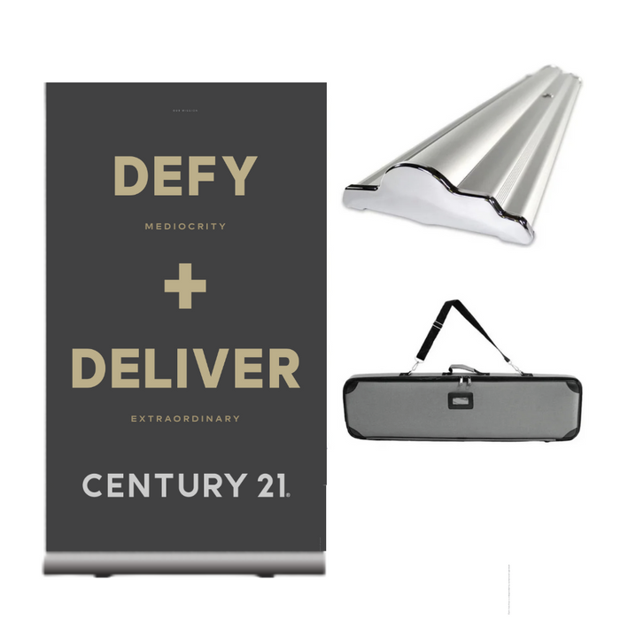 Defy + Deliver Retractable Banner
