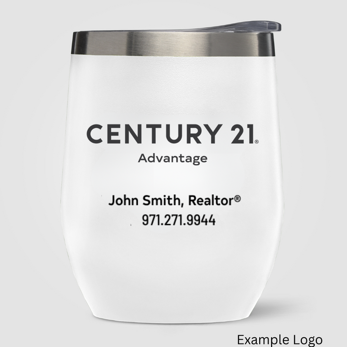 Escape Double Wall Wine Cup 11oz - Personalized