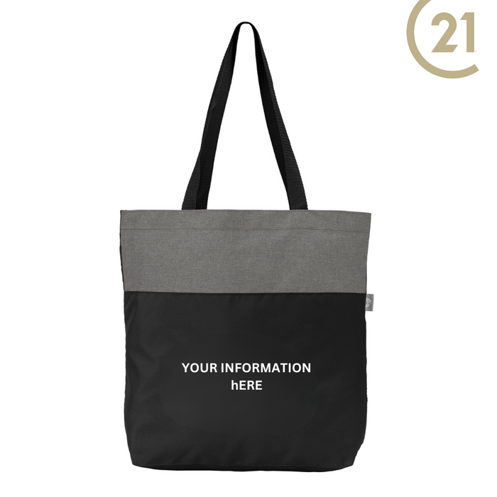 Kingston Two Tone Tote - Personalized