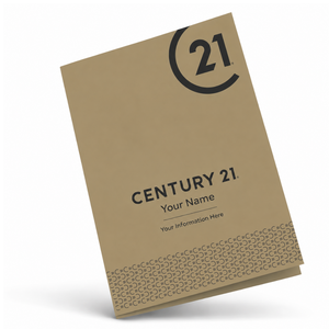 100 pcs Relentless Gold Pocket Folder - Personalized