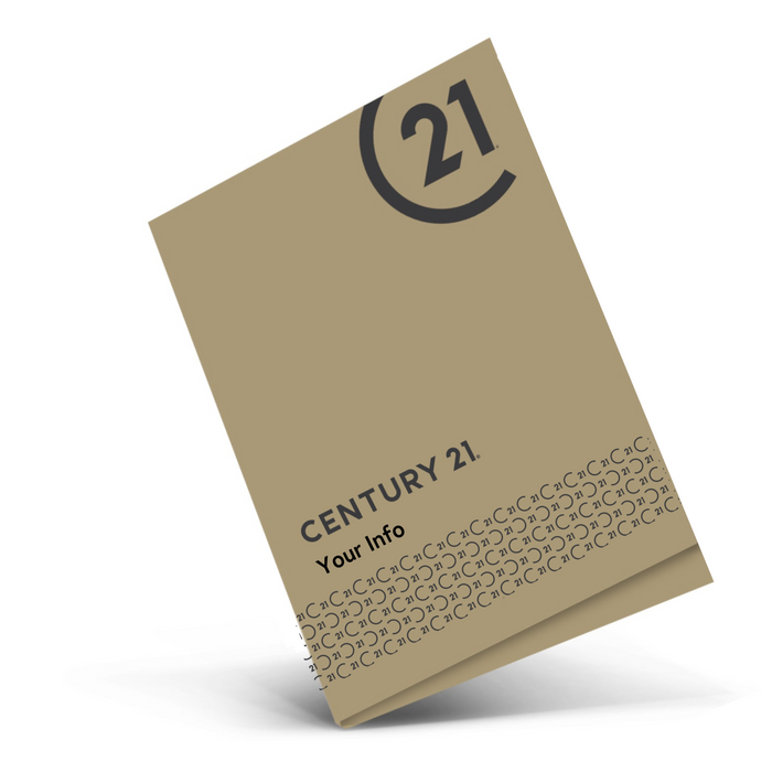 500 pcs Relentless Gold Pocket Folder - Personalized