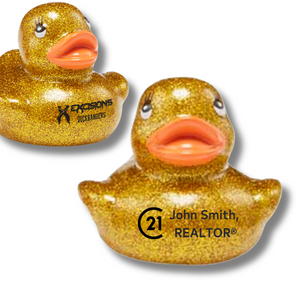 Glitter Rubber Duck - Personalized