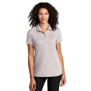 SEAL Polo Ladies - Micro Check Gingham - Close Out