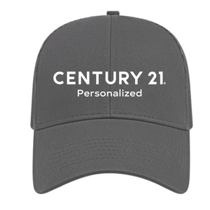 Grey Trucker Cap - Personalized