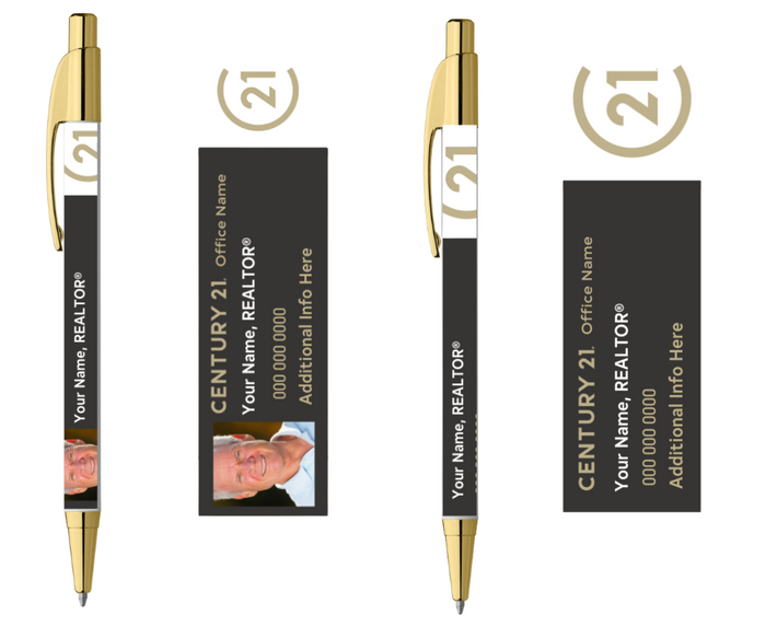 Colorama Elite Slim Gold Pen - Personalized