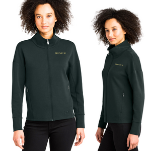 Wordmark OGIO® Transcend Ladies Full-Zip - Black