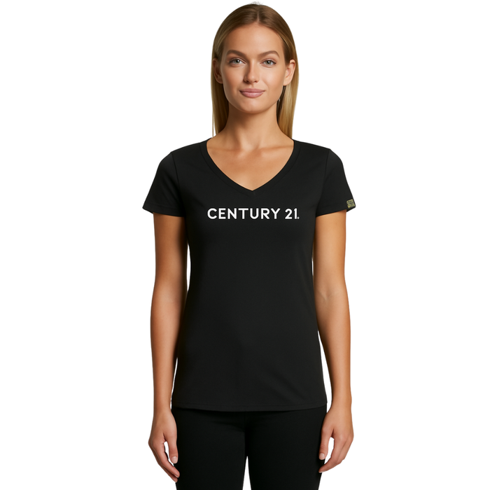 WORDMARK Bevel Black Tee