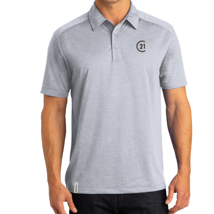 Trends Mens Silver Polo - Close Out