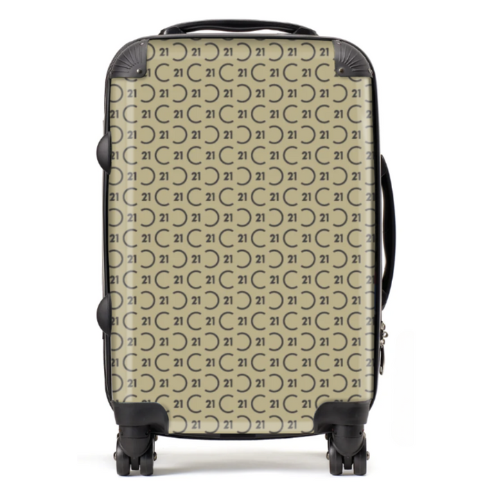 C21 Pattern Luggage - Medium