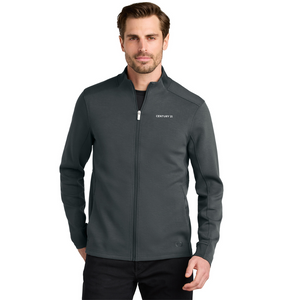 Wordmark OGIO® Transcend Full-Zip Mens - Tarmac Grey
