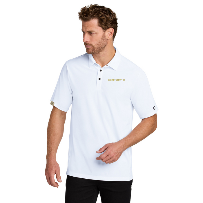 Envision Mens Polo, White - Close Out