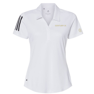 Adidas Ladies 3-Stripes Polo – Century 21 Edition