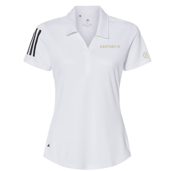 Adidas Ladies 3-Stripes Polo – Century 21 Edition