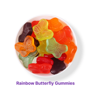 Halloween Rainbow Butterfly Gummies - Personalized