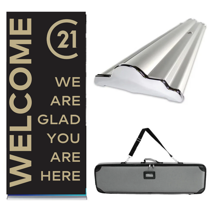 WELCOME Retractable Banner