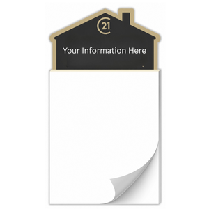 Magna Pad with House Shape Magnet | Personalized