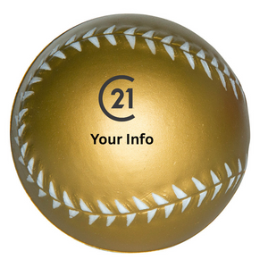 Anti Stress Baseball Ball - Personalized