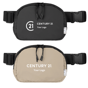 Taiga Zippered Waist Bag - Personalized