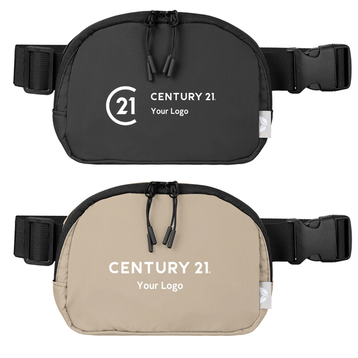 Taiga Zippered Waist Bag - Personalized