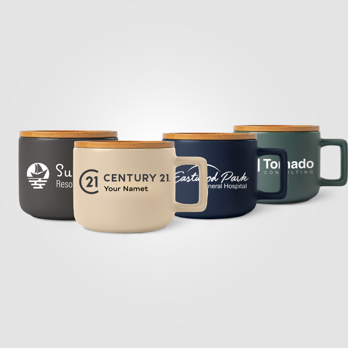 Cafe Virtuoso 12oz Duo - Your Logo/Message Printed