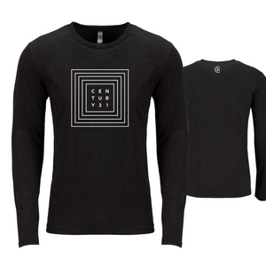 Square Pattern Long Sleeve Tee - Small Only -  ON SALE